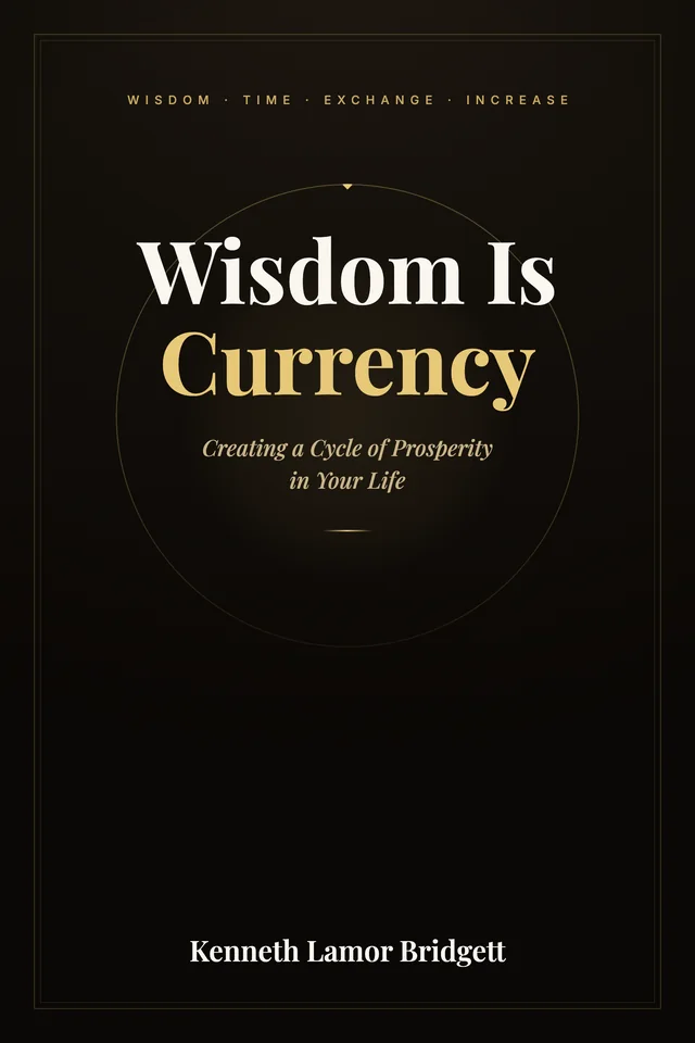 Cover of Wisdom Is Currency: Creating a Cycle of Prosperity in Your Life, by Kenneth Lamor Bridgett